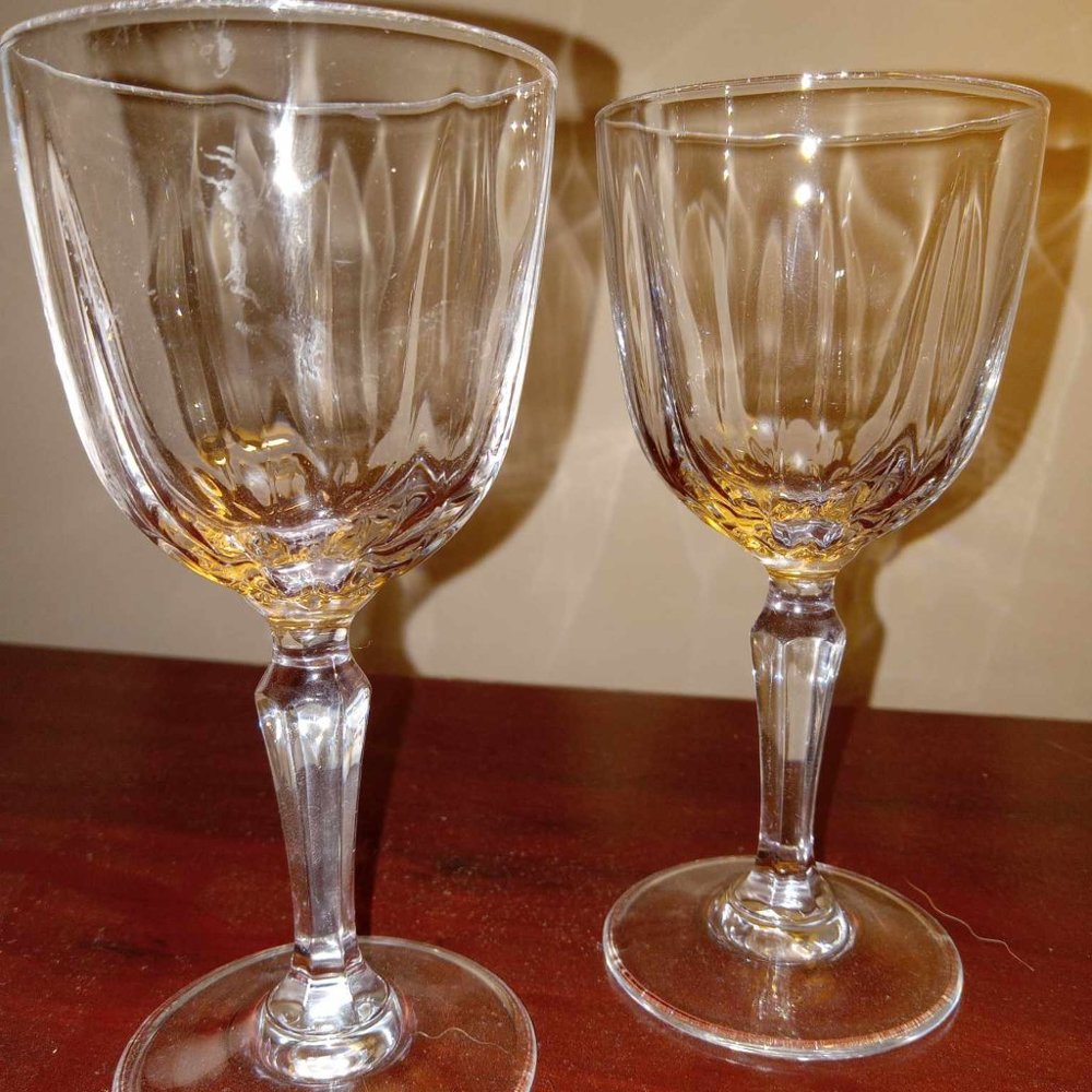 Vintage Chrystal Cordial Glasses